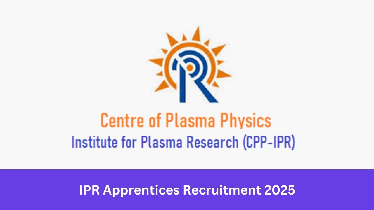 IPR Apprentices Recruitment 2025